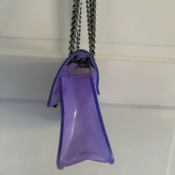 Kurt Geiger Purple Transparent Crossbody Bag - Picture 7 of 15